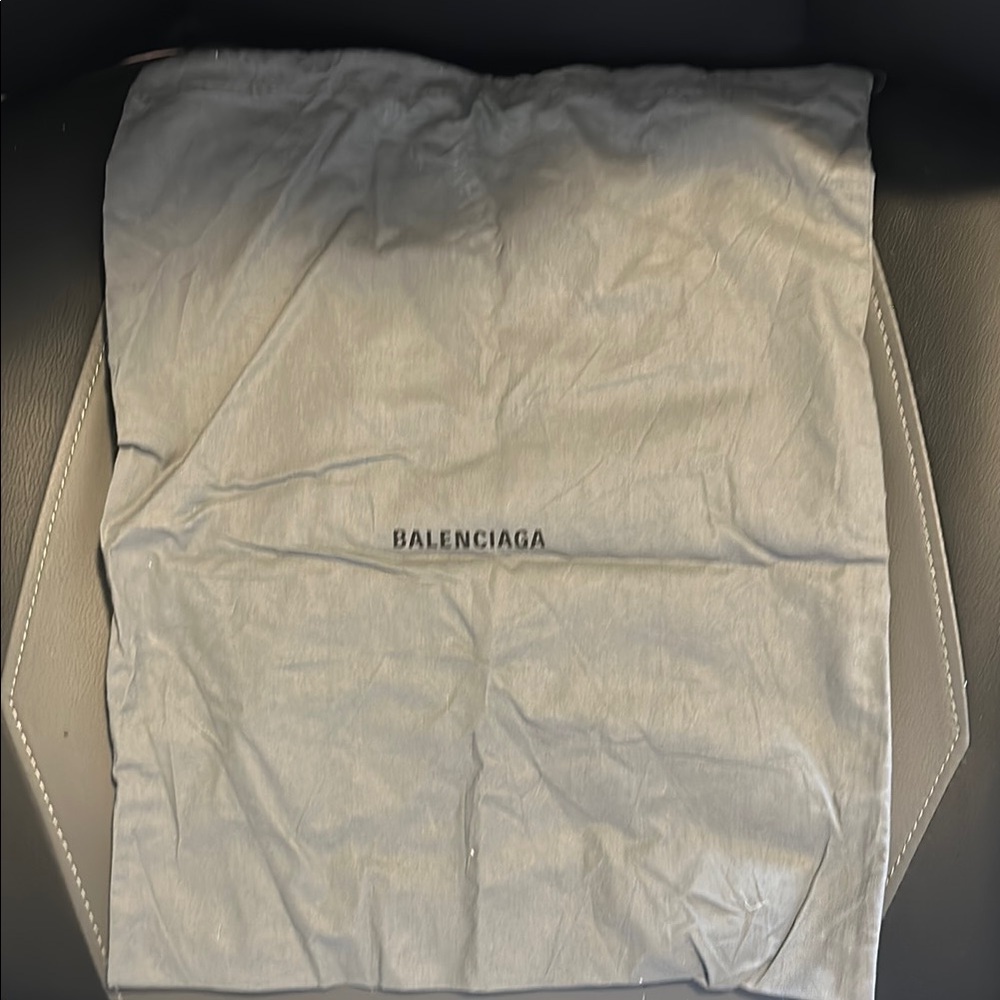 Balenciaga Light Gray Shoe Storage Bag
